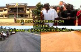 KUMBA -EKONDO TITI ROAD of November 6,2024